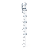 Echelle crinoline 7000 mm - Sortie marchette et portillon
