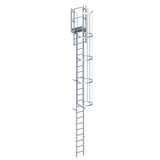 Echelle crinoline 6000 mm - Sortie marchette et portillon