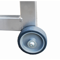 Escabeau professionnel SCA1990 4 marches Largeur 50 hors norme