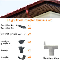 Kit 3m 1 versant / Acier / développé 250