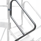 Escabeau plateforme 5 marches avec rampe largeur 80 cm