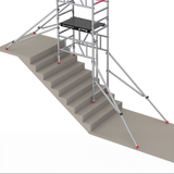 Echafaudage pour escalier