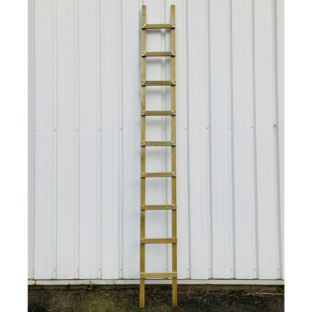 Echelle de toit en bois Kit 7m (4m+ 3m + jonction) — free download