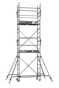Échafaudage roulant acier / Long 1,50m-Ht travail 7,60m / ALTITUDE AC150 11.156 - Ami-hauteur.com