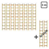 Echelle de toit bois 3m (8 achetées = 2 offertes)