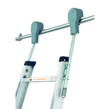 Échelle de rayonnage professionnelle à roulettes sur rail - Ami-hauteur.com