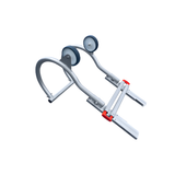 Crochet avec demi-jonction pour échelle de toit bois en alu longueur 0,65 m