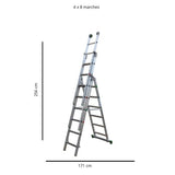 Échelle transformable 4 plans DAMA 4 – Polyvalence maximale et performance professionnelle
