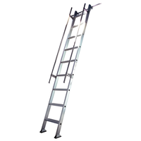 Échelle de rayonnage professionnelle à crochet S15