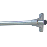 Barre d'appui diam 25 en alu 3m