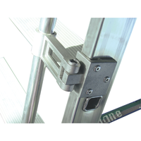 Échelle de rayonnage professionnelle à crochet S15