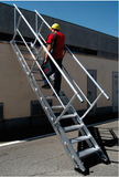 Escalier de chantier aluminium AV60 / AV80