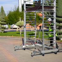 Echafaudage Télescopique à corde 6,20 m - MEGA 3