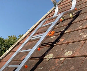 Echelle de toit à crochet tout aluminium - Kit 5,15m new hook 65 en 4 morceaux (crochet + 3 x 1,50m)
