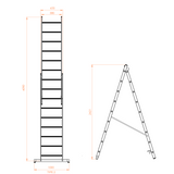 Transformeur 3 en 1 - Hauteur travail 4,90m