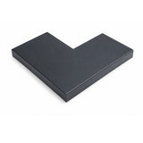Angle 90° de couvertine aluminium 270 mm gris ardoise