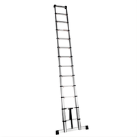 échelle télescopique 3,80m déployée