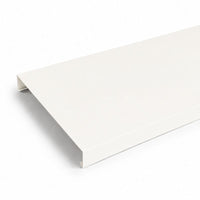 Couvertine aluminium 1 mm 270 mm blanc RAL 9010