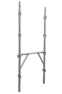 Cadre H 2 m acier galvanisé de l'échafaudage de façade F3000