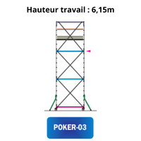 Echafaudage roulant Poker - Ami-hauteur.com