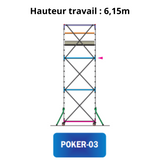 Echafaudage roulant Poker - Ami-hauteur.com
