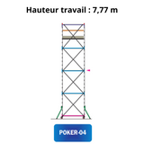 Echafaudage roulant Poker - Ami-hauteur.com