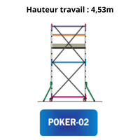 Echafaudage roulant Poker - Ami-hauteur.com