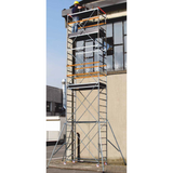 Echafaudage roulant poker HD 02 - Hauteur de travail 4,53m - Ami-hauteur.com