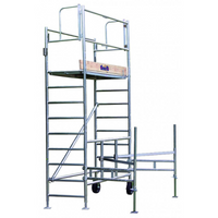 Echafaudage spécial tonte de haies / Roulant aluminim NATUROLL190 - Ami-hauteur.com