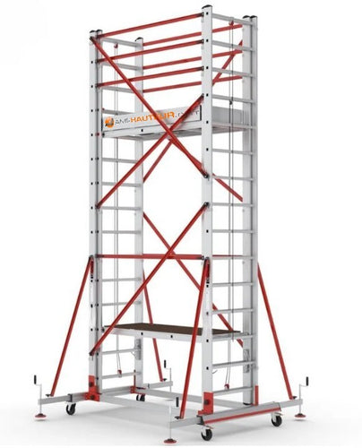 Échafaudage télescopique 8.05 m - 15 marches 008XL Premium