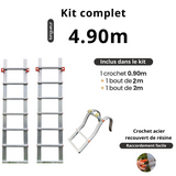 Echelle de toit à crochet - tout aluminium - Ami-hauteur.com