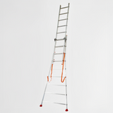 Échelle transforma 2 plans / 2 x 7 échelons / 2.02m - 3.14 m - vue 3