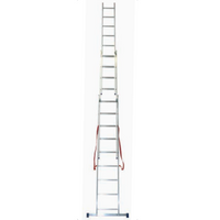 Echelle transformable 3 plans / 3 x 6 échelons / 1m74 - 3m42 - Ami-hauteur.com
