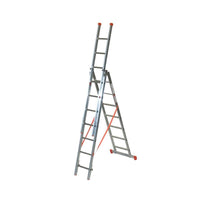 Échelle transformable - 3 plans / 3 x 7 échelons / 2m33 - 5m02 - Ami-hauteur.com