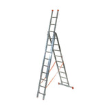 Échelle transformable - 3 plans / 3 x 9 échelons / 2m93 - 6m82 - Ami-hauteur.com