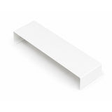Éclisse de couvertine aluminium 270 mm blanc RAL 9010