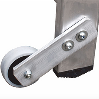 Escabeau plateforme avec rampe largeur 60 cm - vue 4
