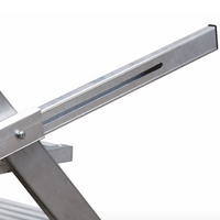 Escabeau plateforme avec rampe largeur 60 cm - vue 5