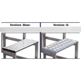 Escabeau professionnel 2 marches - Hauteur 0,46m - Largeur 62 - Ami-hauteur.com