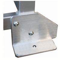Escabeau professionnel 2 marches - Hauteur 0,46m - Largeur 62 - Ami-hauteur.com