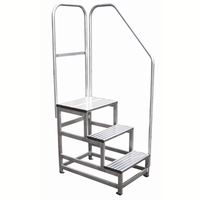Escabeau professionnel 2 marches - Hauteur 0,46m - Largeur 62 - Ami-hauteur.com