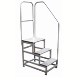 Escabeau professionnel 2 marches - Hauteur 0,46m - Largeur 62 - Ami-hauteur.com