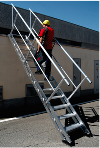 Escalier de chantier aluminium AV60 / AV80