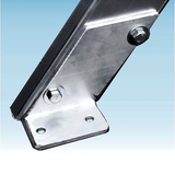 Plaques de fixation au sol en aluminium