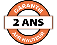 Echelle de toit à crochet tout aluminium - Kit 6,90m en 5 morceaux (crochet + 3 x 1,50m) + 1,50m gratuit