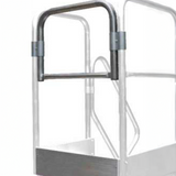 Garde-corps frontal largeur 60 cm pour échelle escabeau