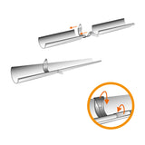 Jonction de gouttière en zinc dev 25 - Ami-hauteur.com