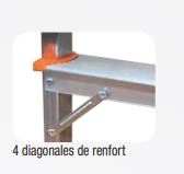 Marchepied double accès – 5 marches en aluminium