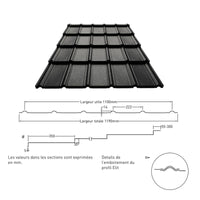 Panneau tuile sur mesure SAFIR - SODITRADE Panneau tuile sur mesure SAFIR - SODITRADE
