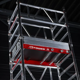 Petit échafaudage roulant alu MI-TOWER - Ht travail 5,20 m - Ami-hauteur.com